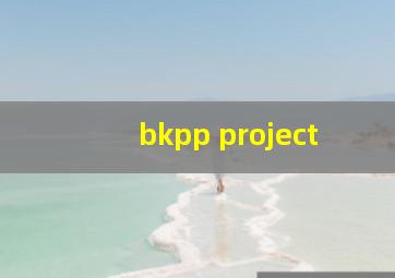 bkpp project